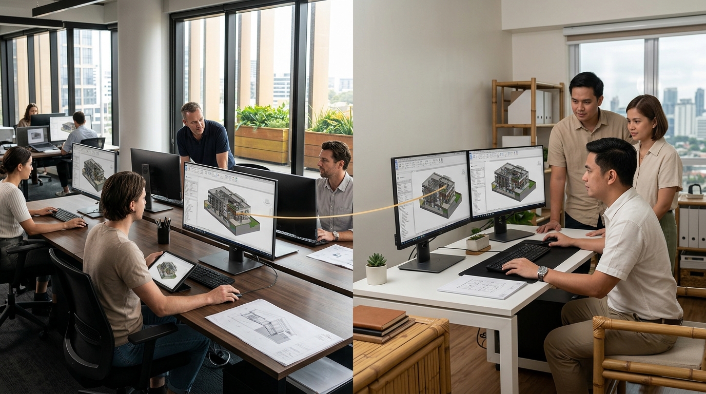Revit at $119K vs $12K: The Offshore BIM Question Australian Firms Keep Avoiding